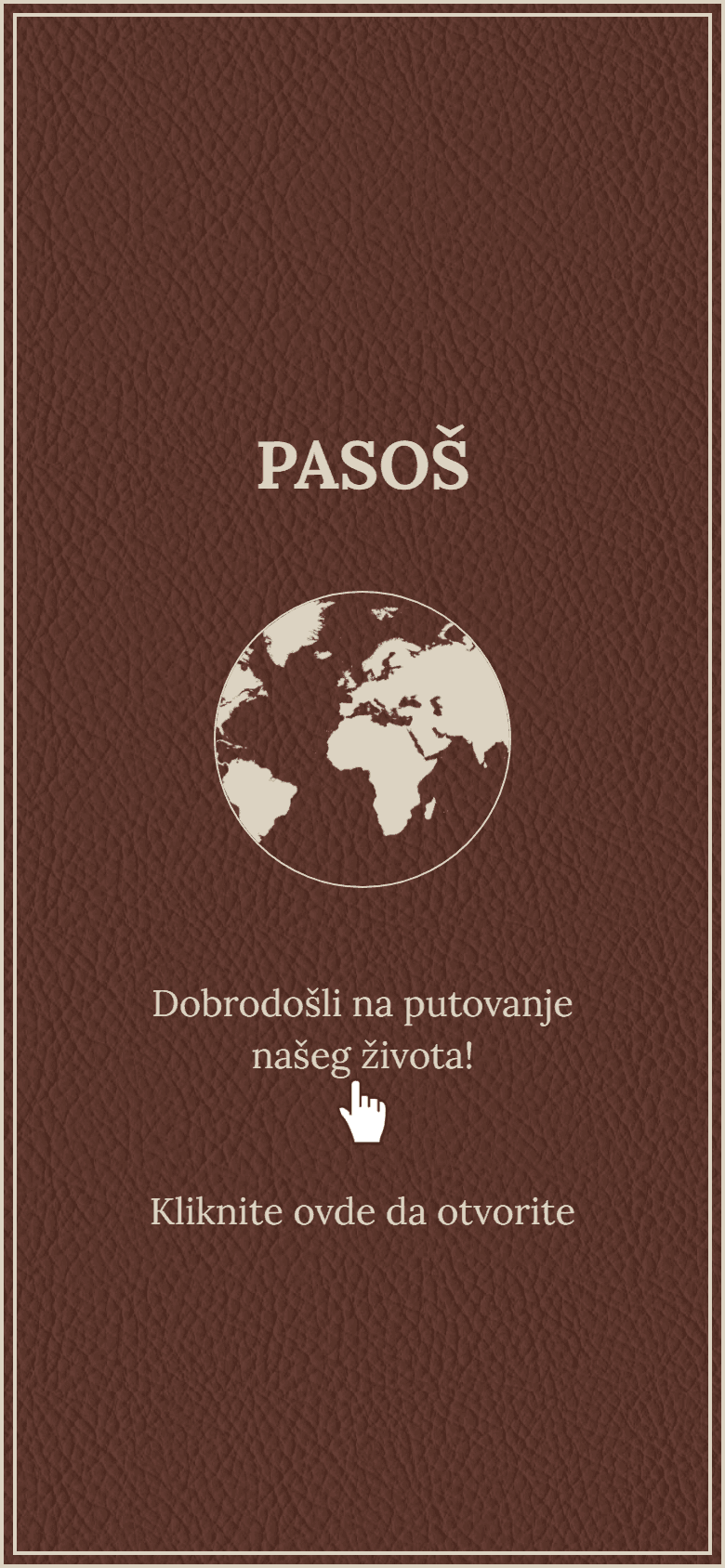 Passport Wanderlust: Naslovna