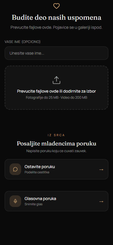 Otpremanje fotografija